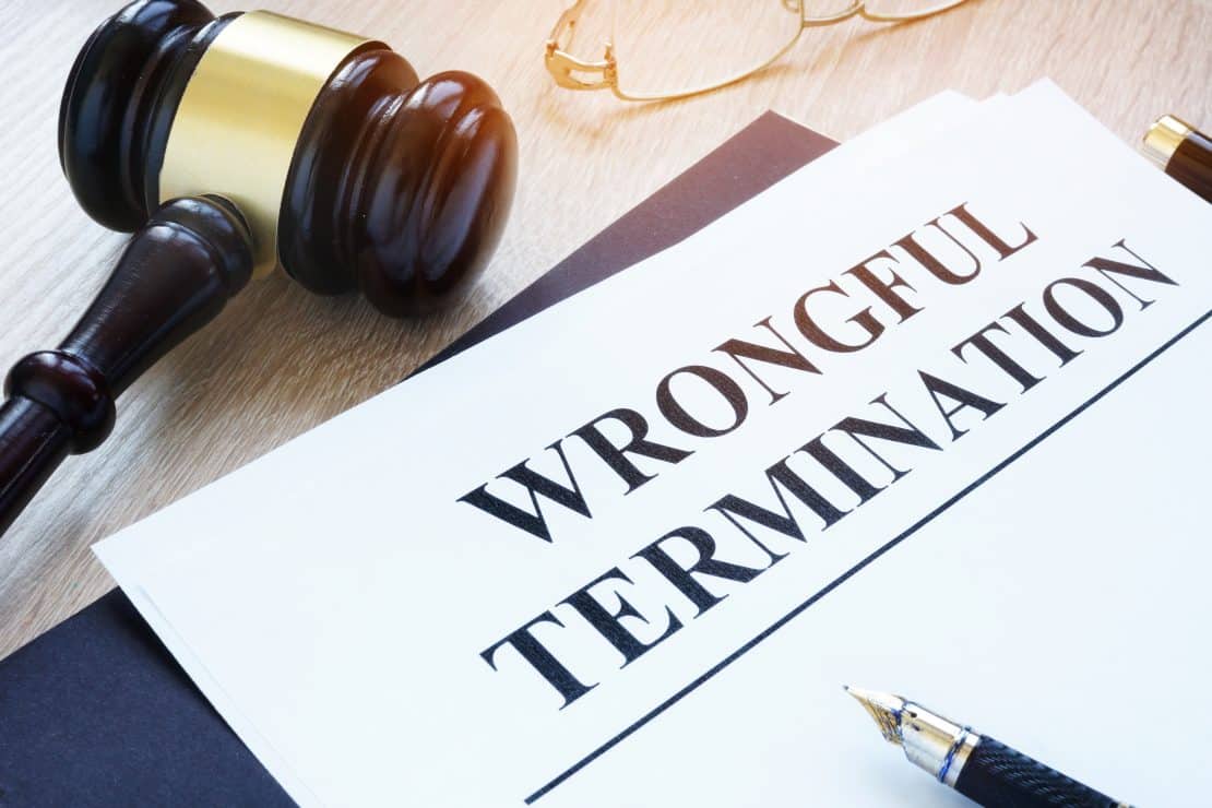 Wrongful Termination Papers With Judges Hammer